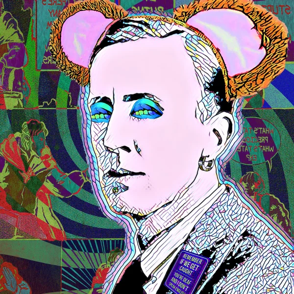 Tolkien 6: Large mouse ears and bright blue eyes