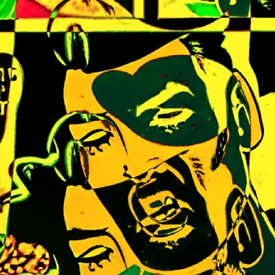Layered Pink Elvis remix
