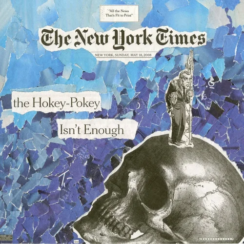 Newspaper collage, May 18th, 2008