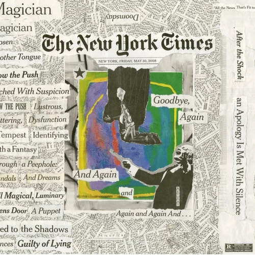 Newspaper collage, May 30th, 2008