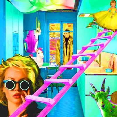 Longueur digital collage
