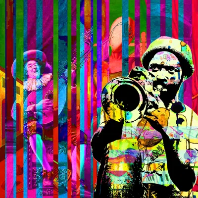 Troubadour digital collage