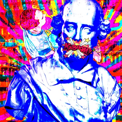 Bowdlerize digital collage