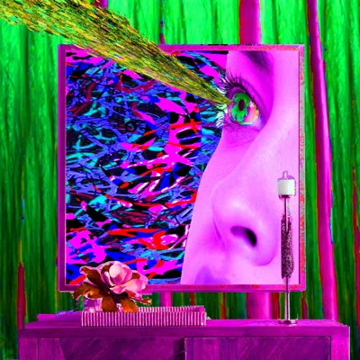 Mesmerize digital collage