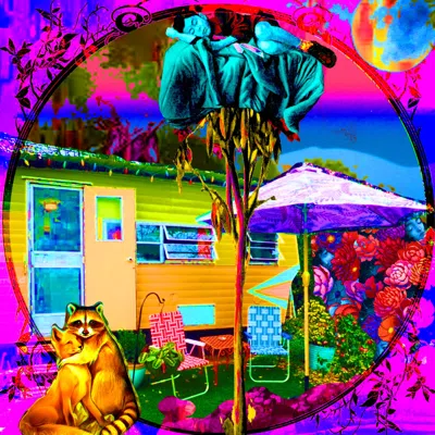 Quiescent digital collage